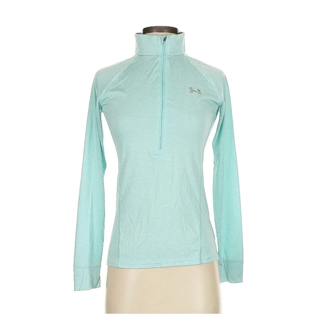 Under Armour Women's Light Blue Long Sleeve Top